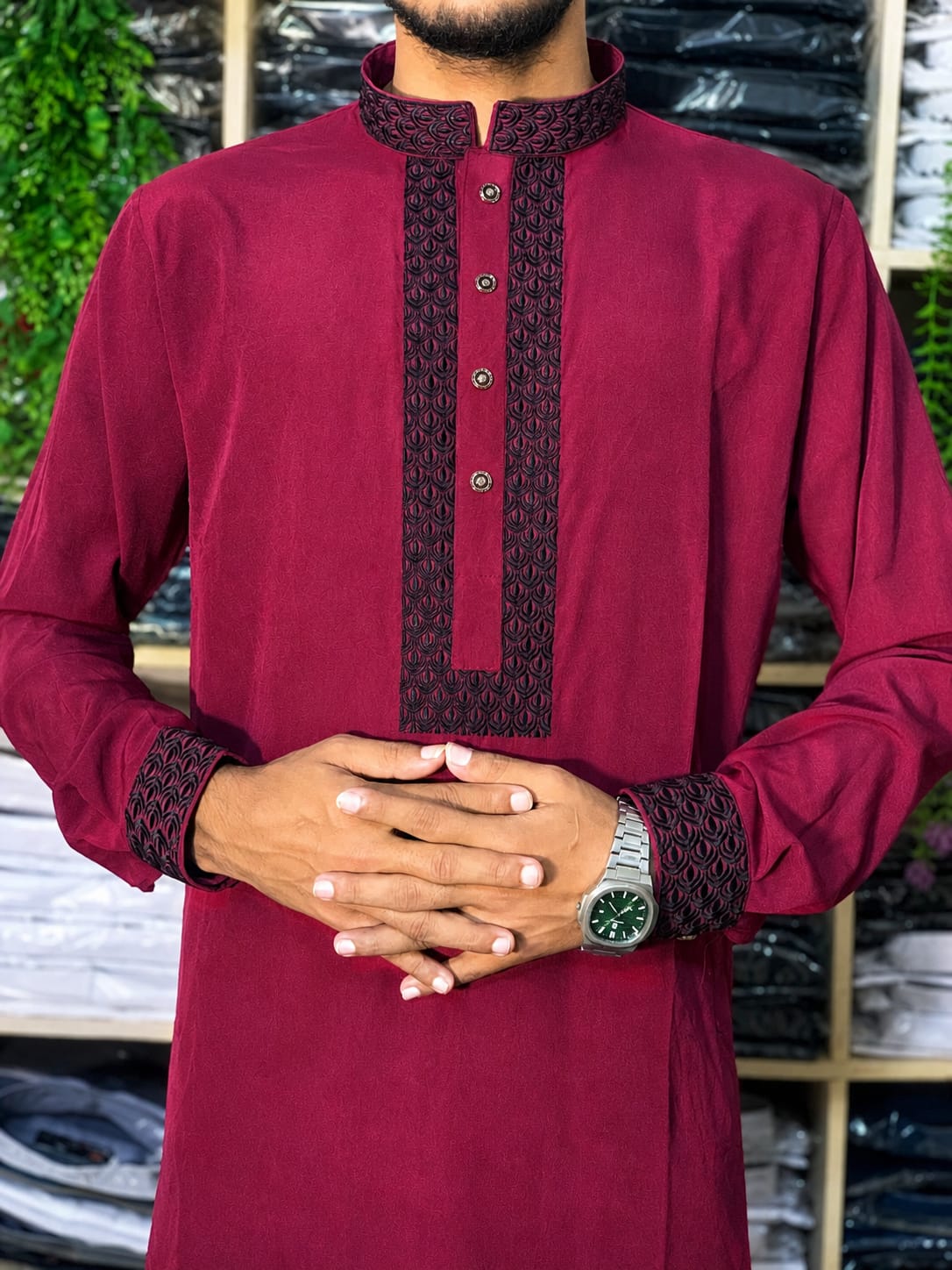 Royal Elegance Luxury Fabric Panjabi for Men